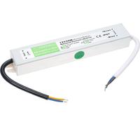 Pilote de LED étanche IP67 Adaptateur de transformateur d'alimentation AC 90V-250V vers DC 12V 20W Sortie basse tension pour bande lumineuse LED Panneau lumineux d'extérieur