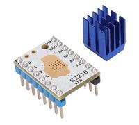 Pilote de Moteur Pas à Pas D'imprimante 3D Silencieux, 256 Micropas, Broches CFG, Dissipateur Thermique, pour A4988, Aucune Programmation Logicielle Requise, Facile à Utiliser