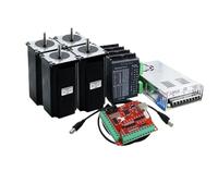 Pilote de moteur pas à pas TB6600 DM542 DM556 3N 3A 4,2A + contrôleur USB alimentation 350 W 36 V(DM542 and 4.2A Motor)