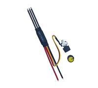 Pilote de Moteur sans balais triphasé DC 7-26V Régulateur de Vitesse avec potentiomètre pour 2-6S LiPo Carte de Pilotage de Moteur DC (20A)