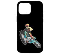 Pilote de Motocross RAD Off Enduro Road Racing Coque pour iPhone 16 Pro Max