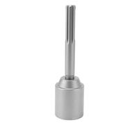 Pilote de piquets T, pilote de piquets de clôture en acier avec tige à 5 rainures, pilon manuel de 20 cm pour perceuse à percussion électrique, compatible avec les piquets T (45mm)