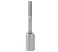 Pilote de piquets T, Pilote de piquets de clôture en Acier avec Tige à 5 rainures, Pilon Manuel de 20 cm pour perceuse à Percussion électrique, Compatible avec Les piquets T (30mm)