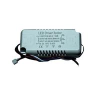 Pilote de plafonnier LED, réglage de la température de couleur segmenté en trois couleurs, prise de borne pleine puissance, pilote de courant constant à basse tension et à tension constante