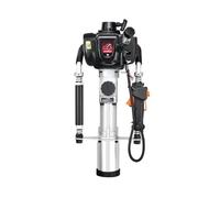 Pilote de poteau en T à essence de 37,77 cc, moteur à 4 temps, pilon de clôture à essence avec tête d'entraînement à 3 poteaux (45/55/88 Mm)