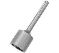 Pilote de poteau en T robuste en métal pour outils de grandes marques, conçu pour la conduite de tiges de terre et poteaux de clôture, comprend une boîte de rangement transparente pratique