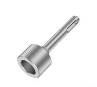 Pilote de tige de terre pour marteau rotatif SDS-Plus en acier forgé avec tailles de 19/21/35 mm, installation de tige de terre robuste pour poteaux de clôture électrique (19 mm)