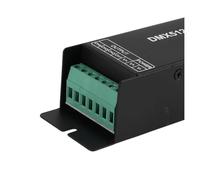 Pilote de variateur décodeur numérique 512, contrôleur DMX512 adapté aux bandes lumineuses LED RGBW, connexion RJ45 DC12-24 V 20 A