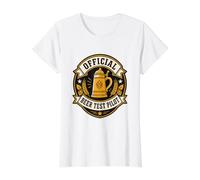 Pilote d'Essai de Bière Officiel Humour Brasserie T-Shirt Graphique avec Valeur