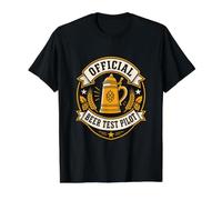 Pilote d'Essai de Bière Officiel Humour Brasserie T-Shirt Graphique avec Valeur