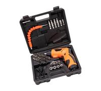 Pilote électrique compact rechargeable pour espaces étroits mettant en évidence la prise en main modifiable tige flexible attrayante ensemble d'outils complet prise en main modifiable