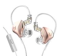 Pilote électrostatique statique Dynamic Drive écouteur HIFI Basse écouteur Sport Casque antibruit KZ EDX PRO ZSN PRO, avec micro, Rose