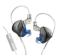 Pilote électrostatique statique Dynamic Drive écouteurs HIFI Basse écouteurs Sport Casque antibruit KZ EDX PRO ZSN PRO, avec micro, gris
