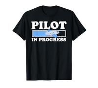 Pilote en Cours Apprenti Avion Humour T-Shirt