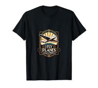 Pilote Fly Planes Ignore Turbulence Funny Aviation Captain T-Shirt