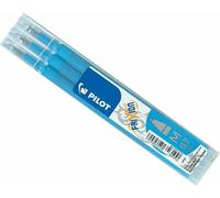 Lot de 3 recharges pour Frixion Ball et FriXion Pro turquoise