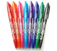 Pilote Frixion Stylo Effaçable 0.7mm Bille Écrire Chaleur Efface Recharges Encre