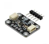 Pilote haptique DRV2605L pour carte de dérivation avec entrées I2C et analogiques pour des applications tactiles améliorées (noir)