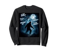 Pilote hôtesse de l'air passagers Ont vu Bigfoot Humour Mode Sweatshirt