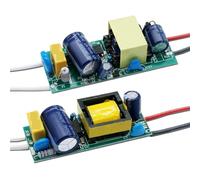 Pilote LED 12-18 W, 18-25 W, 25-36 W, alimentation, carte nue, 350 mA, bande lumineuse, transformateur d'éclairage DIY(12-18W DC36-65V)