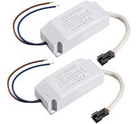 Pilote LED 12-18W, courant Constant 300mA AC 85-265V, sortie 36-65V, alimentation, plafonnier, transformateur redresseur, 2 pièces