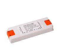 Pilote LED 12 volts, 6W 12W 15W 30W 50W 60W, AC110V 220V à DC12V 24V, adaptateur de lumière LED d'alimentation for lampe à bande LED(12V50W)