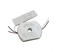 Pilote LED 2,4 G à intensité variable et changement de couleur, bloc d'alimentation 220 V vers CC 22-30 V pour lustre, télécommande incluse (4500 mA)
