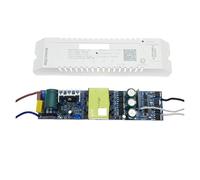 Pilote LED 2,4GHz, 600mA-3000mA, sortie 24V, tension constante, alimentation parallèle bicolore à broches, bande 110V-220V, GM-LXTM-F(DC22-30V-800mA,AC180-265V-WITHOUT REMOTE)