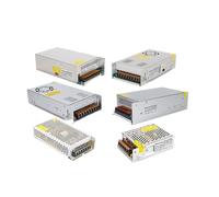 Pilote LED 360 W, 480 W, 600 W, DC12 V, 50 A, 25 A, 12,5 A, 24 V, 36 V, 48 V, 60 V, alimentation à découpage, transformateur SMPS 110/220 V CA, surveillance CCTV(12V,240W_110/220V±15%)