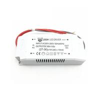 Pilote LED à courant constant 1-3 W, 4-7 W, 7-12 W, 12-18 W, 26-36 W, 37-50 W, sortie d'alimentation 300 mA, 240 mA externe for downlight LED Utilisé dans les commerces et la maison(27-36w)