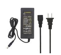 Pilote LED AC 100-240V à DC 12V 5A 6A, adaptateur de chargeur, transformateur(5A,EU)