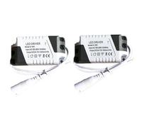 Pilote LED AC 110V 220V à 24V 8-24W, panneau de lampe de plafond, adaptateur d'alimentation, éclairage 9W 12W 18W for lumières LED(8-18W-01 1pcs)