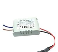 Pilote LED AC85-277 V 4-36 X 1 W 350 MA DC12-120 V, Alimentation LED À Courant Constant(4-12x1W 350mA)