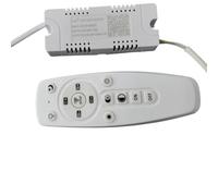Pilote LED avec télécommande RF, éclairage AC220V 2.4G, 1 pièce, 20-40W 36-50W 40-60W 60-80W X2 X4 240mA(36-50W X2)