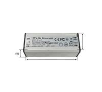 Pilote LED DC60-120 V 300 mA 39-85 V 420 mA 30-58 V 600 mA 18-39 V 900 mA for alimentation 20 W, 24 W, 28 W, 30 W, 36 W, 40 W(Aluminum Case,DC 60-120V 300mA)