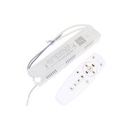 Pilote LED intelligent 2,4 G 40 W, 50, 60, 80, 120, 240, 300, contrôle à distance par application, alimentation intensité variable et couleur changeante (X2-72 W)(3pin-(50-72w) x4-150w)