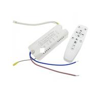 Pilote LED intelligent 2,4 G, transformateur de lustre, télécommande + application contrôle, alimentation à intensité variable for plafonnier ruban bicolore x2)(3pin-(8-24w)x2)