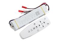 Pilote LED intelligent 2,4 GHz, télécommande par application, alimentation, variateur de lumière et changement couleur, transformateur connecté à une bande lumineuse((30-50W) X4 200W)