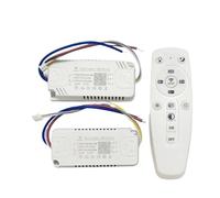 Pilote LED intelligent à distance 2.4G, contrôle par application, LED (12-24W) X2 (40-60W) X2 for lustre à couleur variable et à intensité variable (Color : (60-80W)-2, Size : 220V)