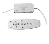 Pilote LED intelligent AC220V 2.4G avec télécommande RF, variateur d'intensité, 20-40W, 36-50W, 40-60W, 60-80W, 2 x 4, 240mA(20-40W X2)