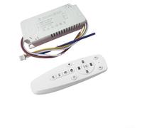 Pilote LED sans fil à intensité variable 2,4 G avec télécommande, 24 W-160 W multi-puissance compatible pour bande lumineuse LED circuit