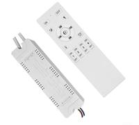 Pilote LED Smart Wifi double couleur avec contrôle par application pour bandes de plafonnier, finition blanche, performance fiable (20-40WX2)