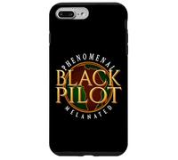 Pilote Noir Melanine Pride Aviation Excellence Coque pour iPhone 7 Plus/8 Plus