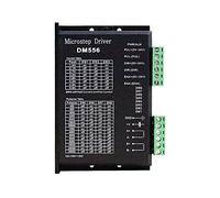 Pilote pas à pas numérique CNC DM556 Contrôleur de moteur pas à pas 2 phases 20-50 V DC Max 5,6 A 128 subdivision pour moteur pas à pas Nema 23, 24 et Nema 34