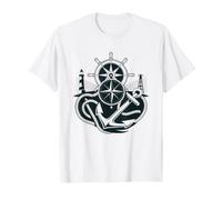 Pilote Portuaire Navigation Maritime De Port T-Shirt
