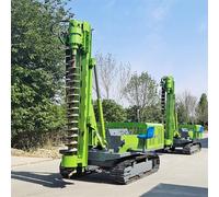 Pilote solaire de 85 kW avec système hydraulique robuste - Machine d'empilage montée sur chenilles pour projets photovoltaïques, post-conduite de 4 à 6 m, conception robuste pour les chantiers
