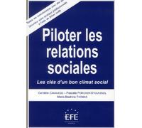 PILOTER LES RELATIONS SOCIALES: LES CLÉS D'UN BON CLIMAT SOCIAL