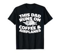 Pilotes Café - Pilotage Aviateur Copilote T-Shirt