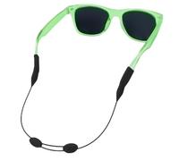 Pilotfish Sangle de lunettes réglable sans queue pour enfants, pour garçons et filles, noir, tout