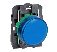 PILOTO LUM LED 24VCA/CC AZUL